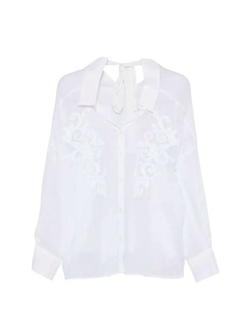 Camicia con ricamo ERMANNO FIRENZE | D48EK009ES8MF01000010